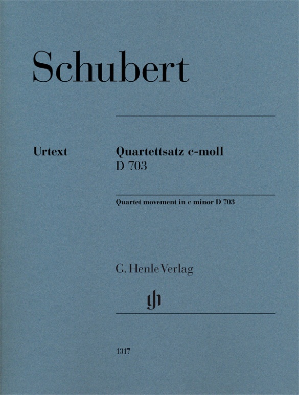 HENLE VERLAG Schubert F. - Mouvement Pour Quatuor A Cordes En Ut Mineur D 703