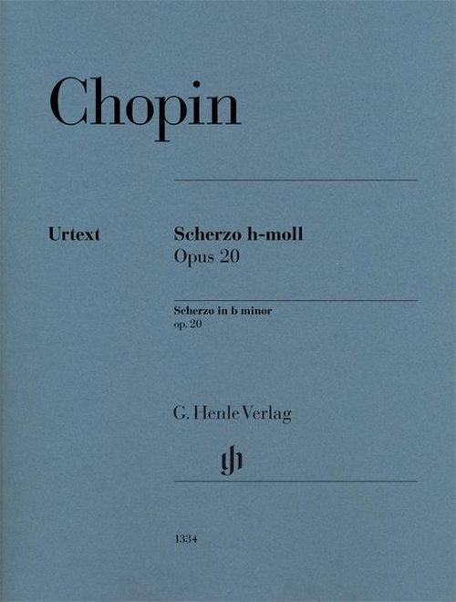 HENLE VERLAG CHOPIN F. - SCHERZO EN SI MINEUR OP.20 - PIANO 