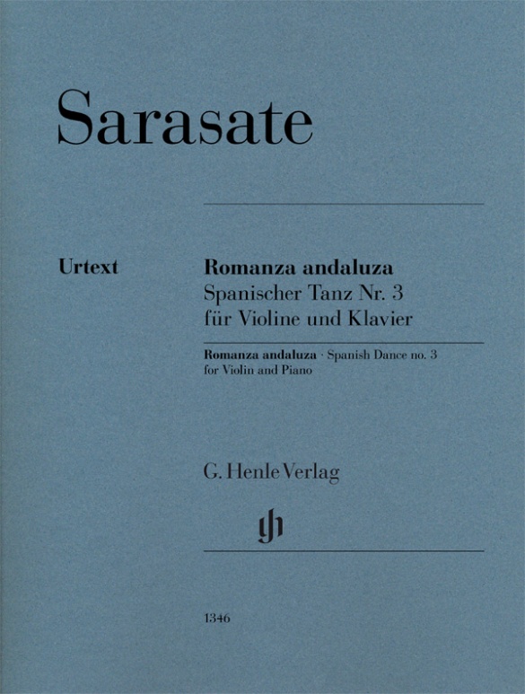 SARASATE PABLO - ROMANZA ANDALUZA - SPANISH DANCE no.3 - VIOLON & PIANO