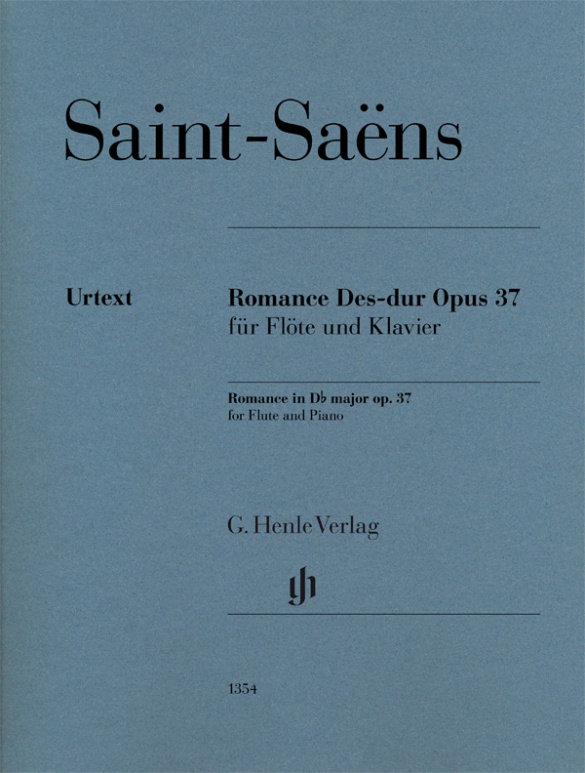 HENLE VERLAG SAINT-SAENS CAMILLE - ROMANCE OP.37 - FLUTE & PIANO