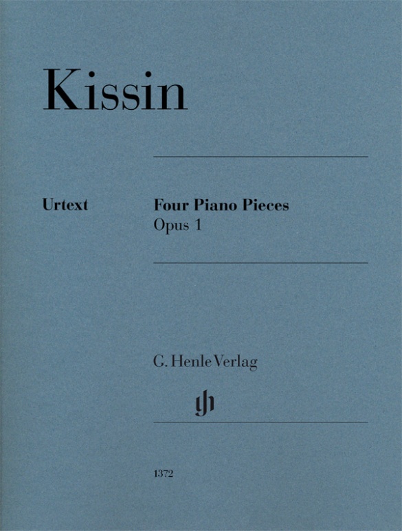 HENLE VERLAG Kissin Evgeny - Four Piano Pieces Opus.1