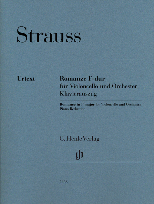 HENLE VERLAG Strauss Richard - Romance Fa Majeur - Violoncelle & Piano
