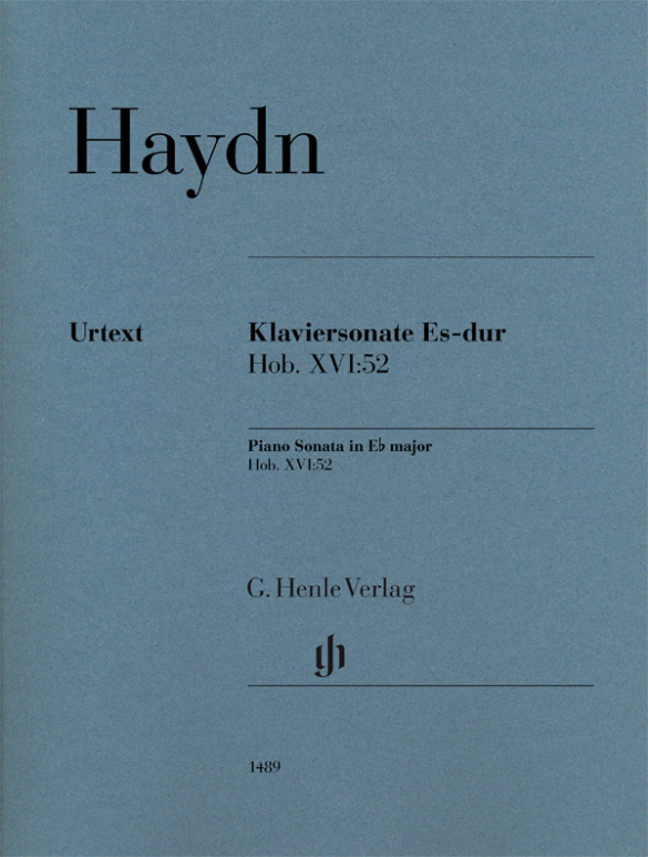 HENLE VERLAG HAYDN JOSEPH - PIANO SONATA IN Eb MAJOR HOB. XVI:52