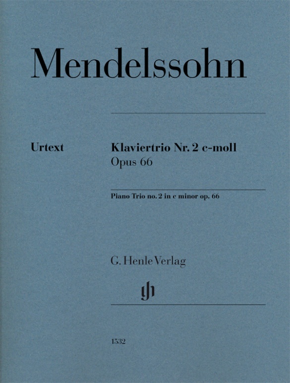 HENLE VERLAG MENDELSSOHN - PIANO TRIO N°2 OP.66
