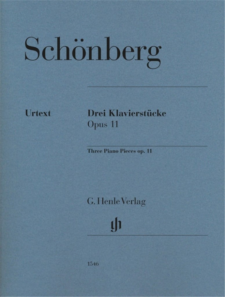 HENLE VERLAG SCHONBERG ARNOLD - THREE PIANO PIECES OP.11