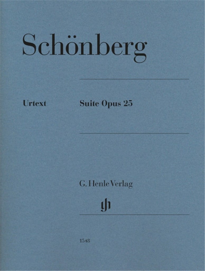 HENLE VERLAG SCHONBERG ARNOLD - SUITE OP.25 - PIANO