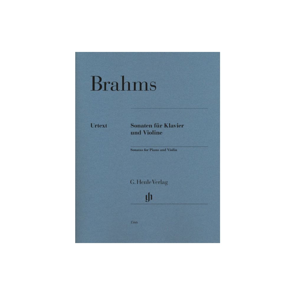 HENLE VERLAG BRAHMS J. - SONATAS FOR PIANO AND VIOLIN