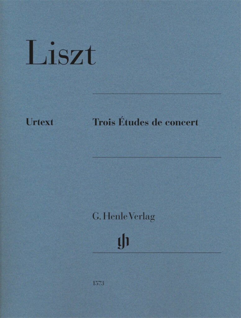 HENLE VERLAG LISZT F. - TROIS ETUDES DE CONCERT
