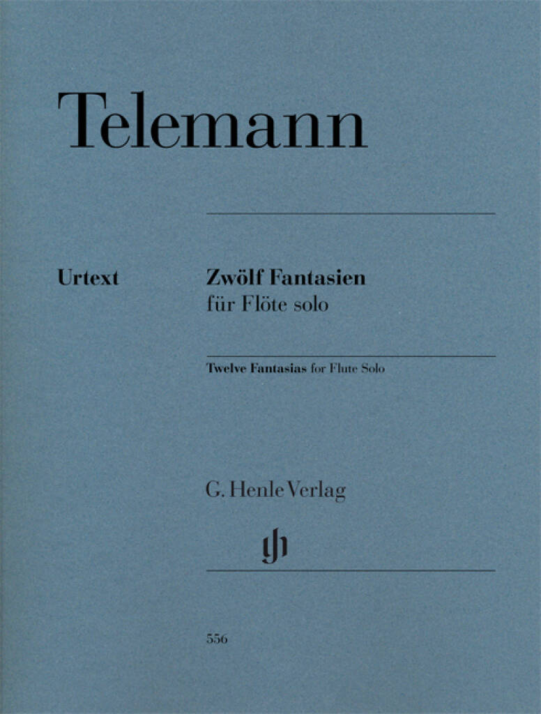 BARENREITER TELEMANN G.P. - DOUZE 12 FANTAISIES POUR FLUTE SOLO TWV 40:2-13