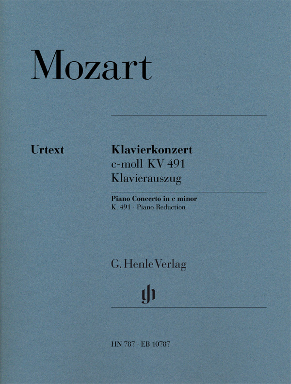 HENLE VERLAG MOZART W.A. - PIANO CONCERTO IN C MINOR KV 491 - 2 PIANOS