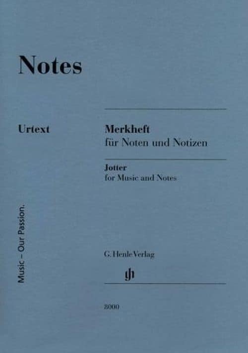 HENLE VERLAG HENLE MANUSCRIPT PAPER