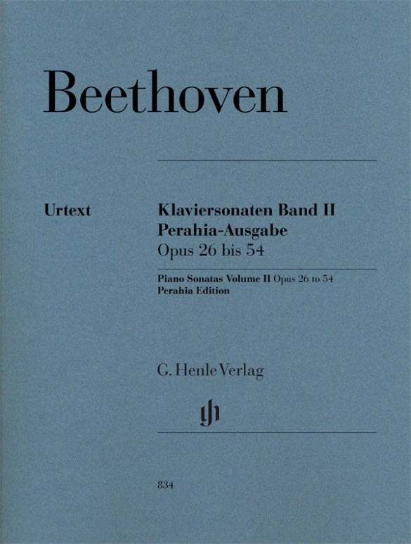 HENLE VERLAG Beethoven L.V. - Sonates Pour Piano Vol.2 Op.26-54 (edition Perahia)