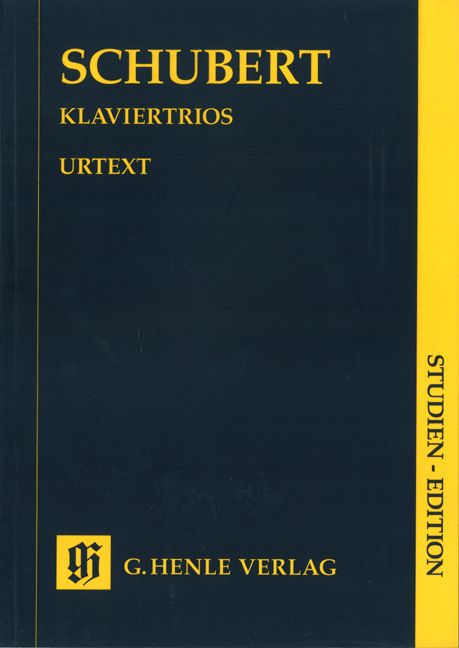 HENLE VERLAG Schubert F. - Piano Trios