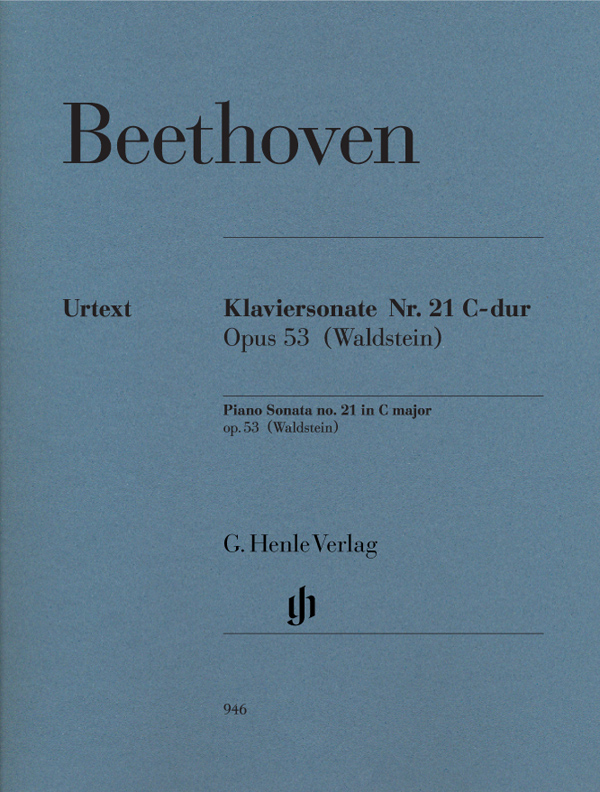 HENLE VERLAG BEETHOVEN L.V. - PIANO SONATA NO. 21 C MAJOR OP. 53 [WALDSTEIN]