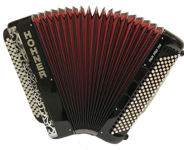 HOHNER FUN PRO PRO 120B BLACK 