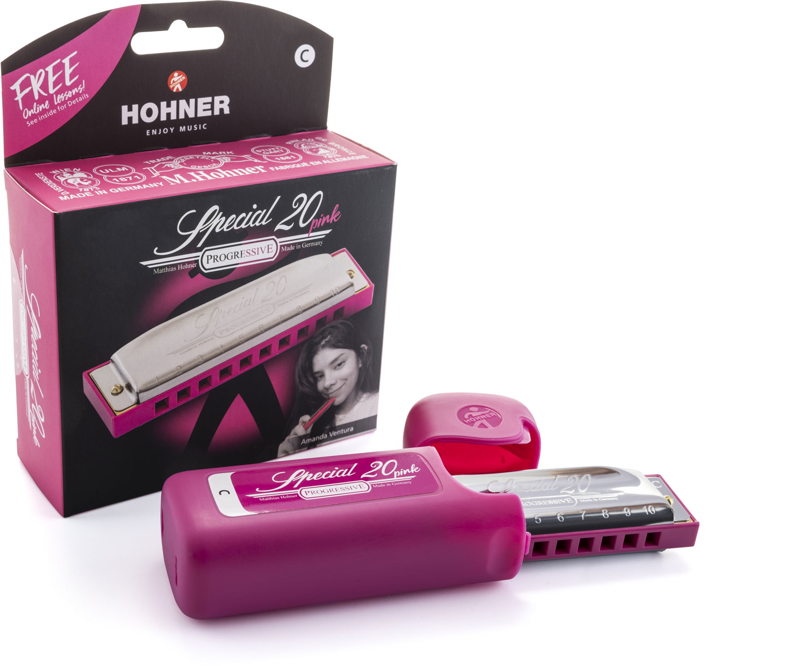 HOHNER Special 20 Pink C/do - 10 Trous 