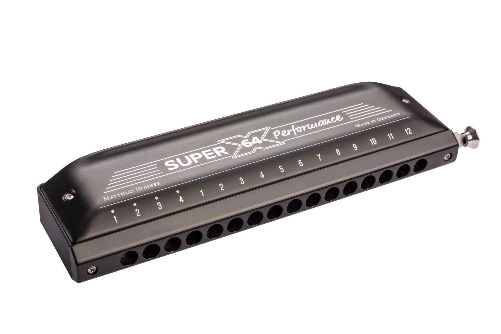 HOHNER CHROMATISCHE 7582/64 SUPER 64X 16 LOCHER C DO
