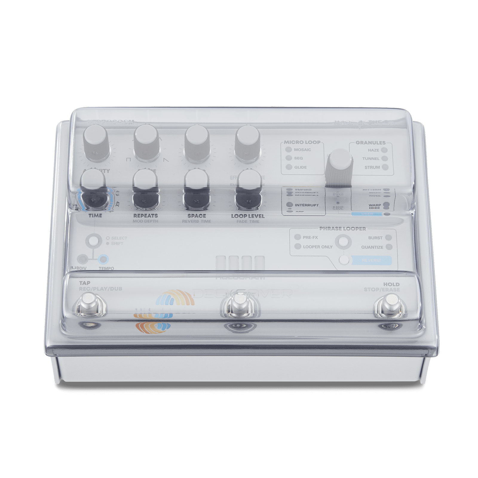 DECKSAVER HOLOGRAM ELECTRONICS MICROCOSM COVER