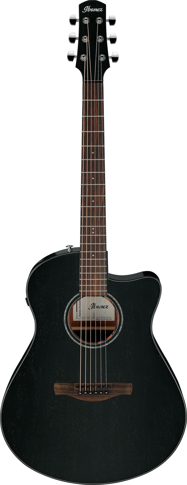 IBANEZ Aam340Ce-Rub Rustic Black High Gloss