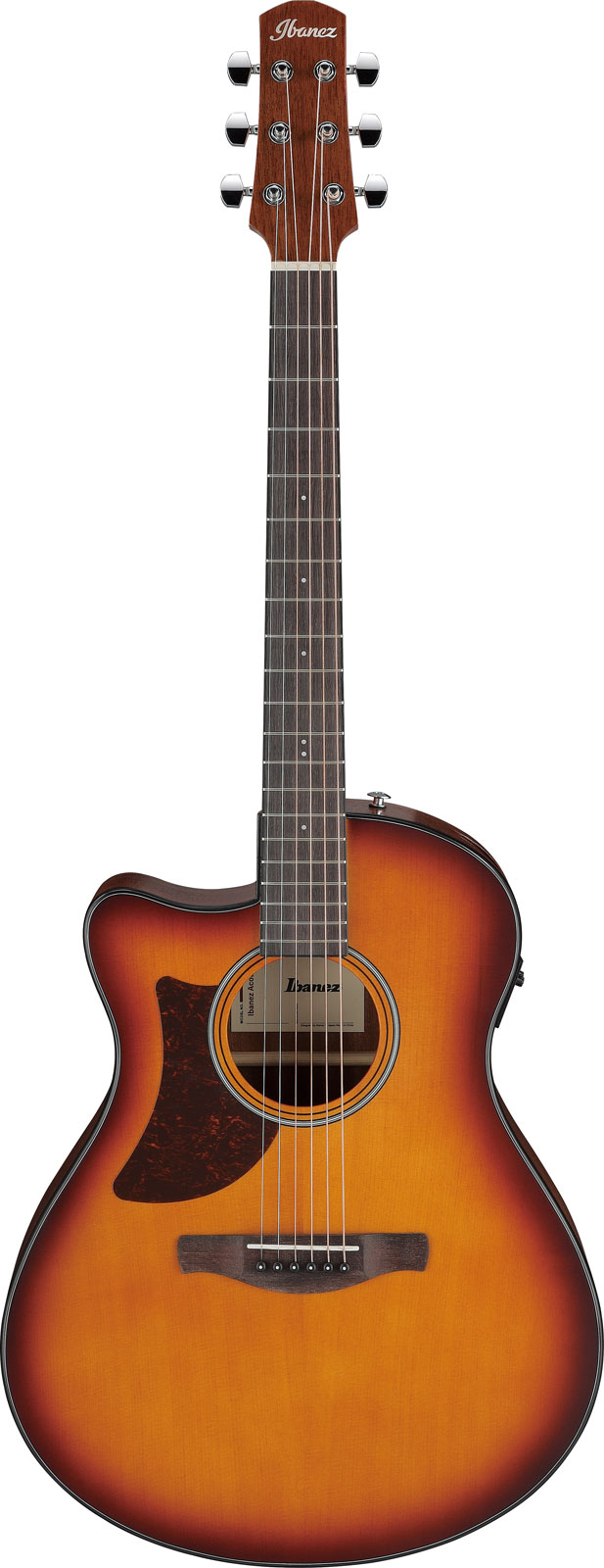 IBANEZ Aam50Lce-Olb Open Pore Light Brown Sunburst Top, Natural Open Pore Back And Sides