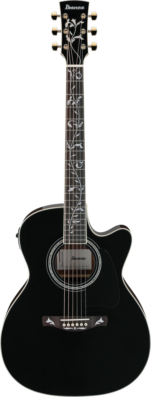 IBANEZ AC391RCEBKH Black Top