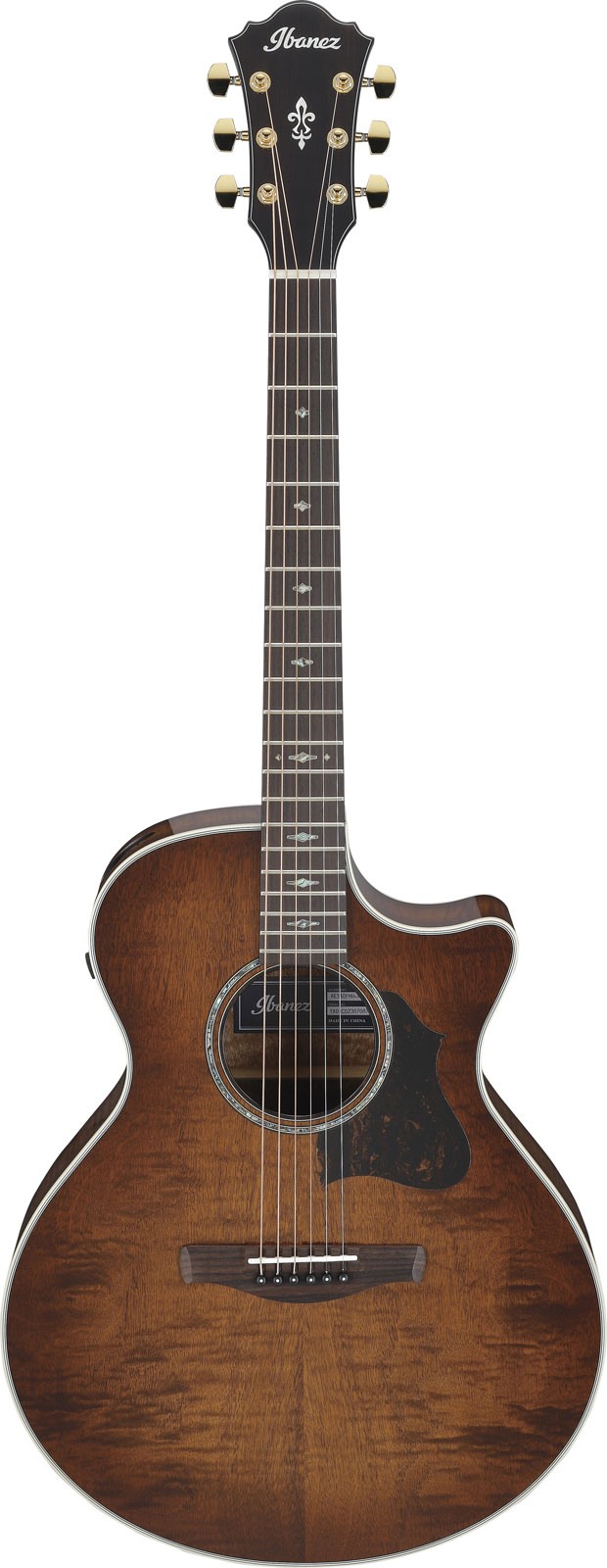 IBANEZ Ae340Fmh-Mhs Mahogany Sunburst