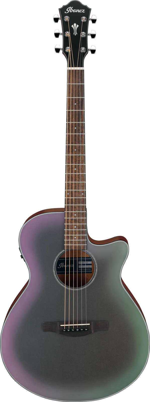 IBANEZ Aeg50-Bam Black Aurora Burst Matte