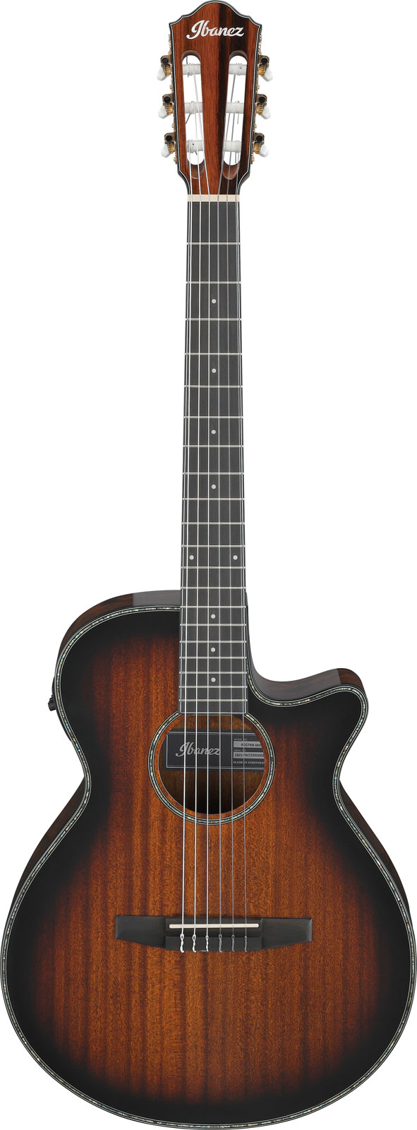 IBANEZ AEG74N-MHS Mahogany Sunburst