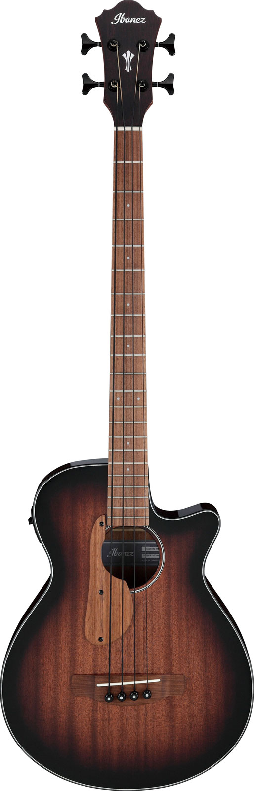 IBANEZ AEGB24E-MHS Mahogany Sunburst