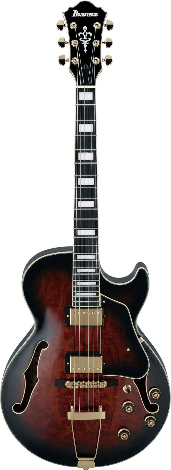 IBANEZ Ag95Qa-Dbs Dark Brown Sunburst Ag Artcore Expressionist