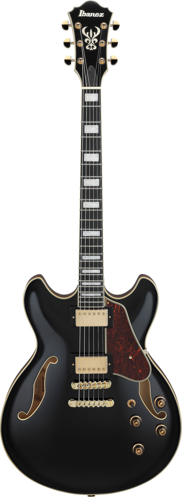 IBANEZ As93Bc-Bk Black Artcore Expressionist