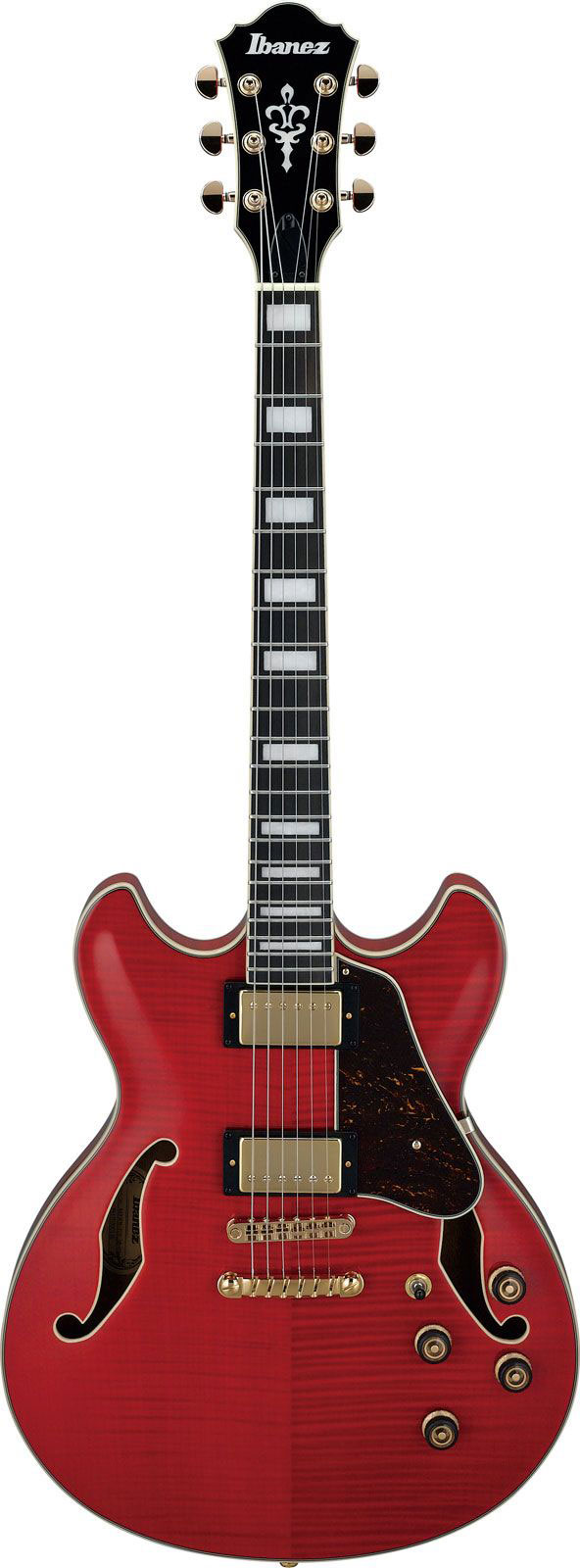 IBANEZ AS93FM-TCD Transparent Cherry Red Artcore Expressionist