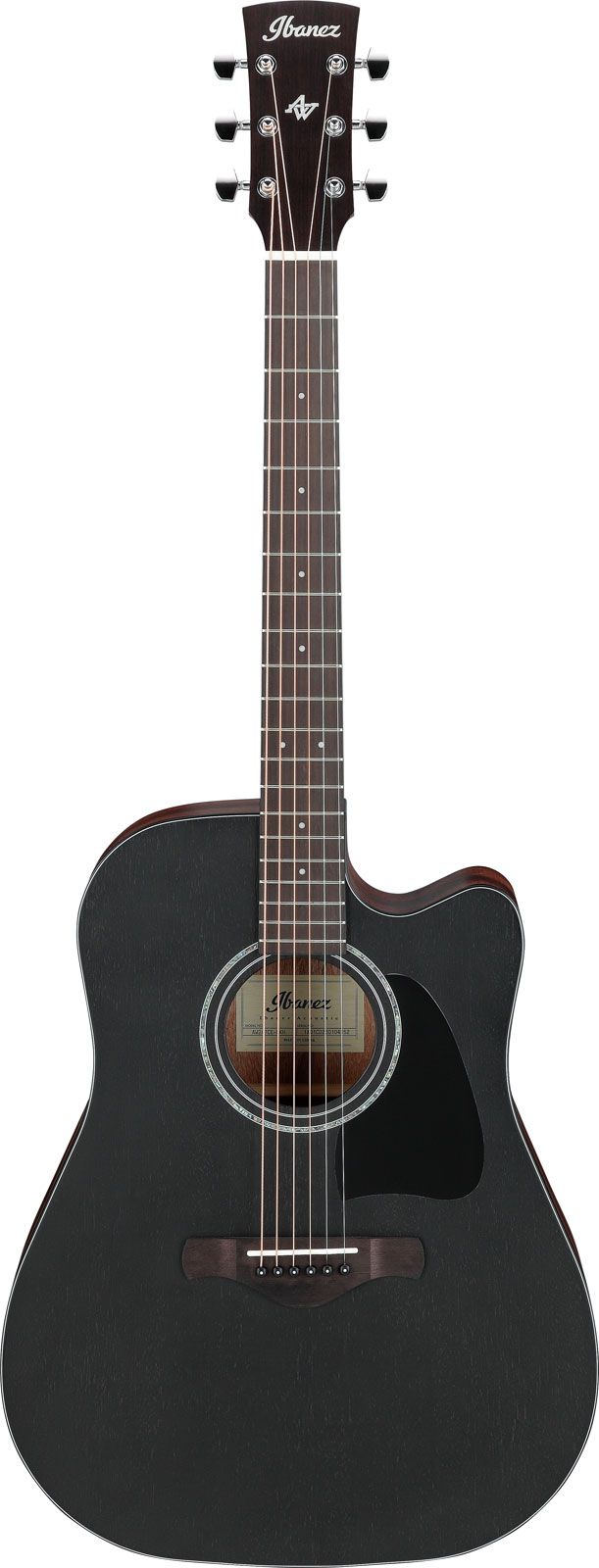 IBANEZ Aw247Ce-Wkh Weathered Black Artwood