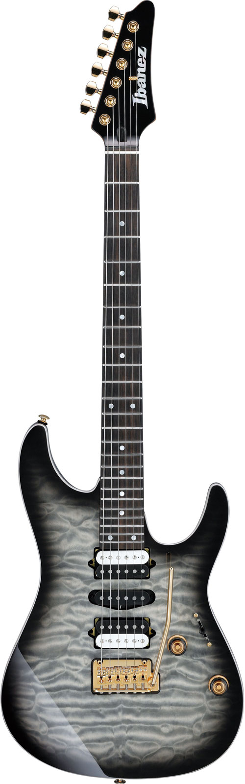 IBANEZ AZ47P1QM-BIB Black Ice Burst Premium