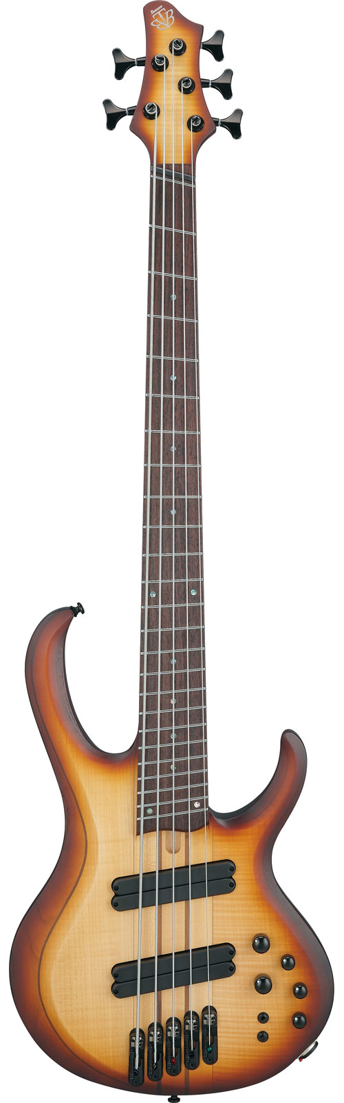 IBANEZ BTB705LM-NNF Natural Browned Burst Flat Bass Workshop