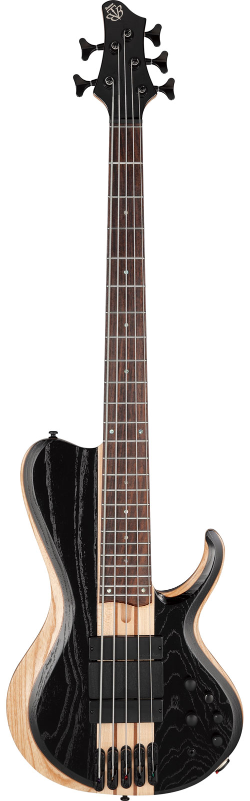 IBANEZ BTB865SC-WKL Weathered Black Bass Workshop