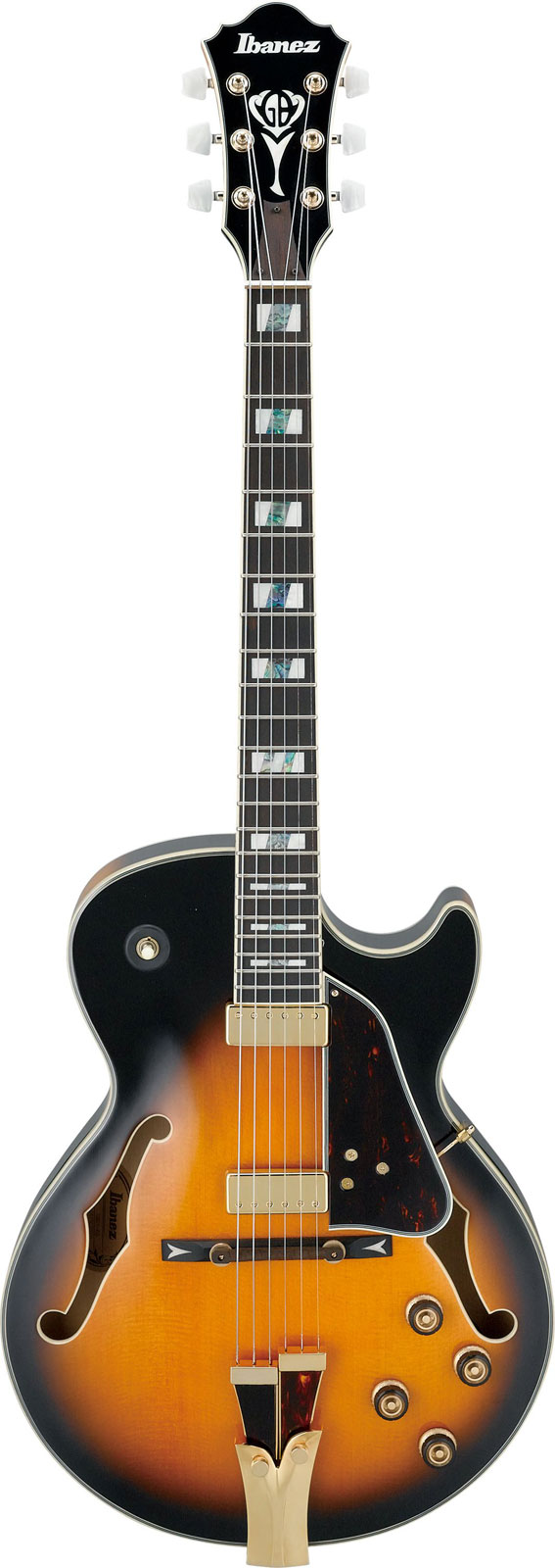 IBANEZ GB10SE BROWN SUNBURST GEORGE BENSON SIGNATURE