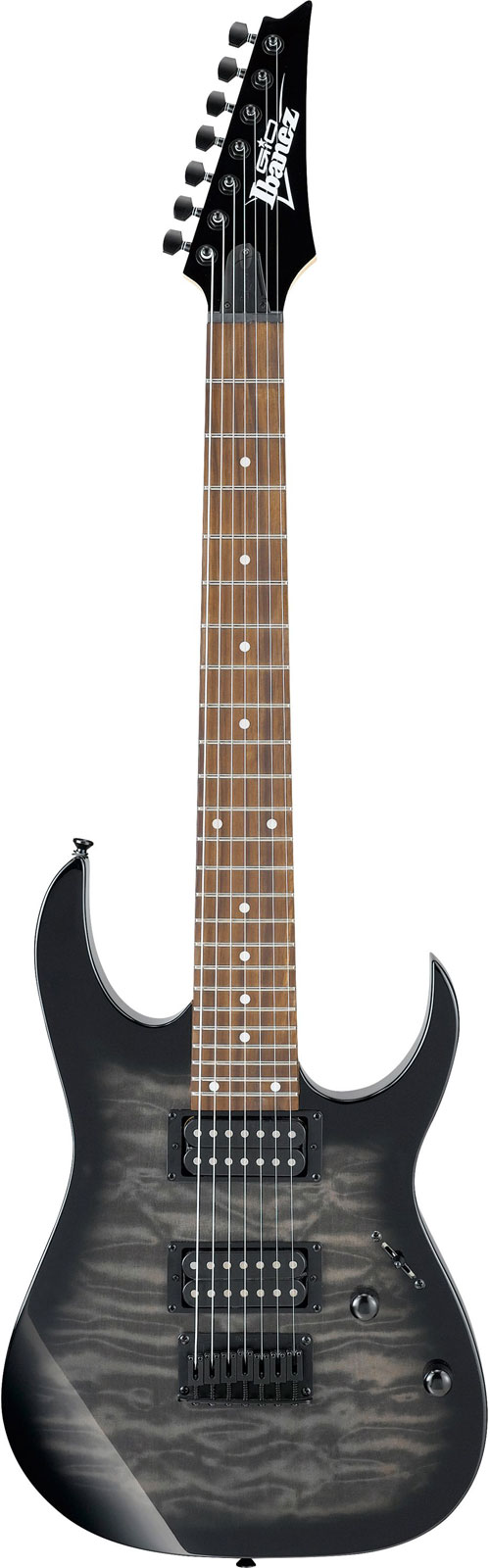 IBANEZ GRG7221QA-TKS Transparent Black Sunburst Gio
