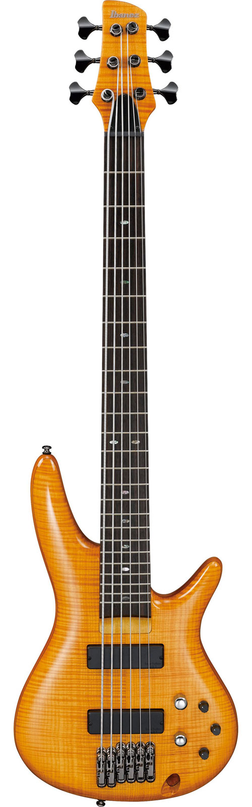 IBANEZ GVB36 AMBER GERALD VEASLEY SIGNATURE