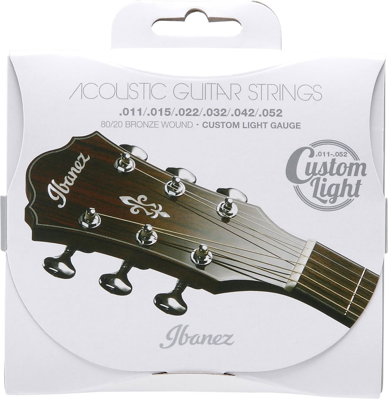 IBANEZ IACS62c 80/20 Bronze Wound Custom Light 11-52