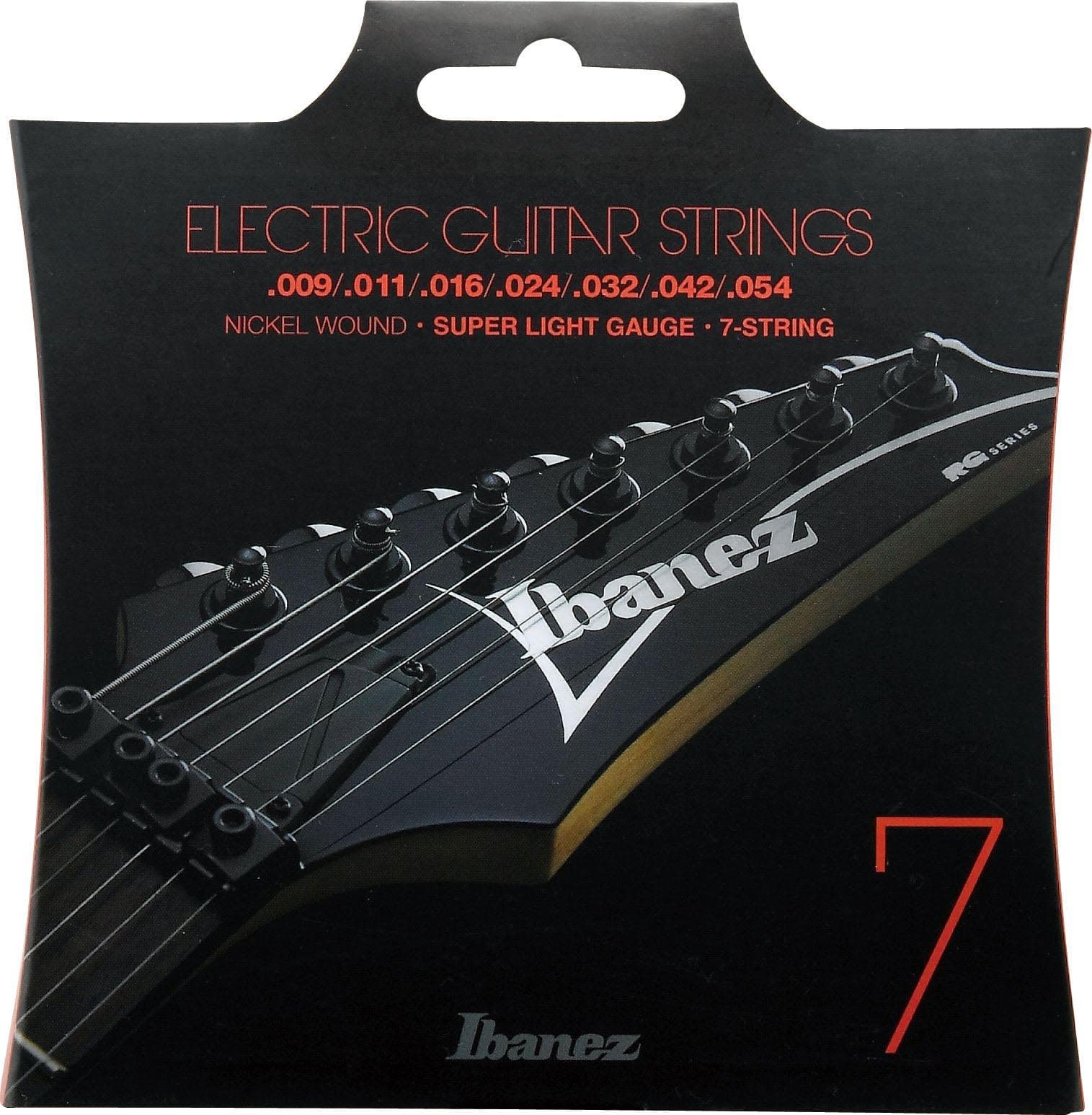 IBANEZ IEGS7 NICKEL WOUND SUPER LIGHT 7C 9-54