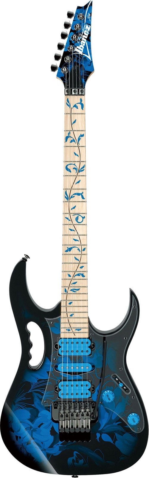 IBANEZ JEM77P BLUE FLORAL PATTERN PREMIUM STEVE VAI SIGNATURE