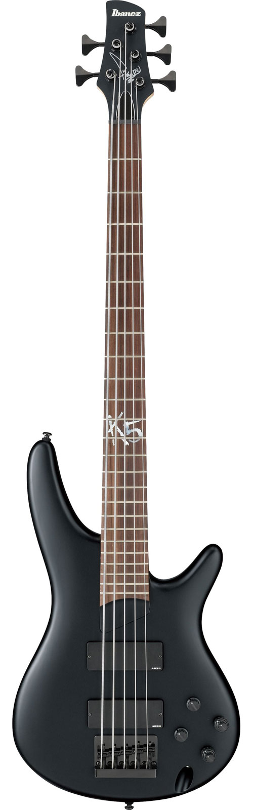 IBANEZ K5-BKF Black Flat Signature Fieldy