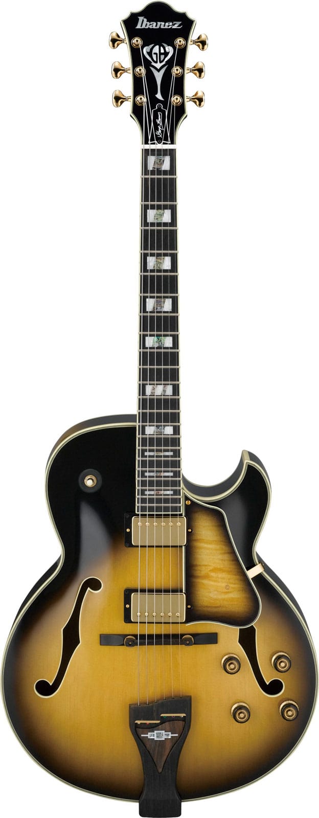 IBANEZ LGB300 VINTAGE YELLOW SUNBURST GEORGE BENSON SIGNATURE