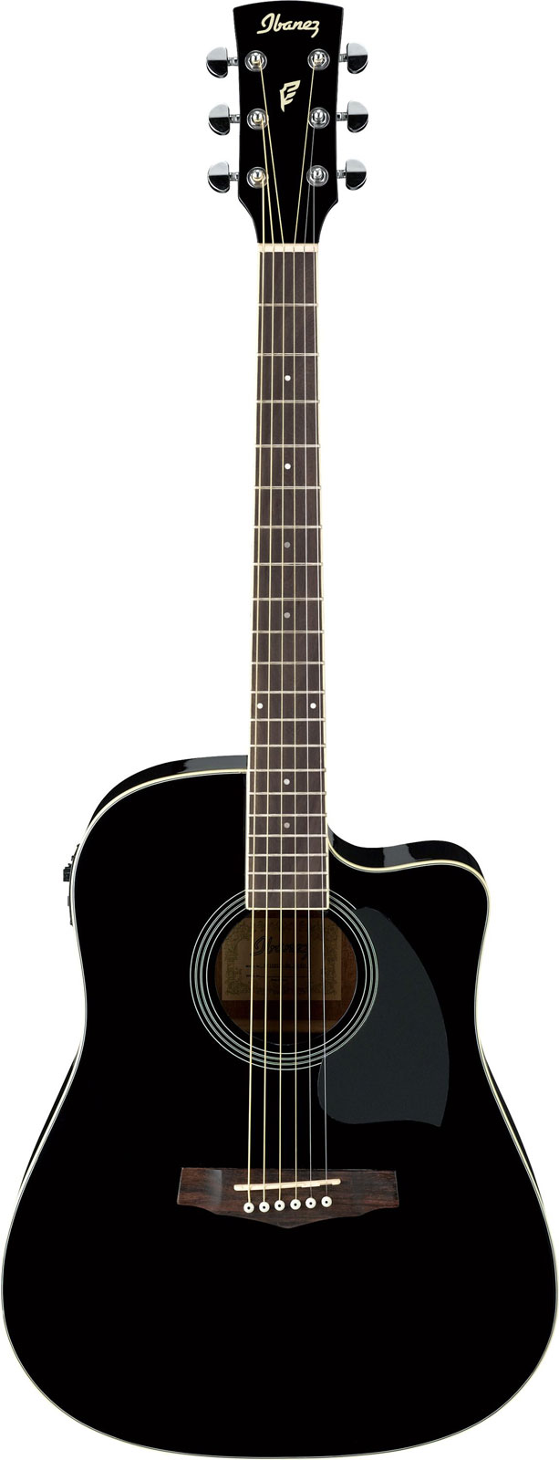 IBANEZ Pf15Ece-Bk Black Performance