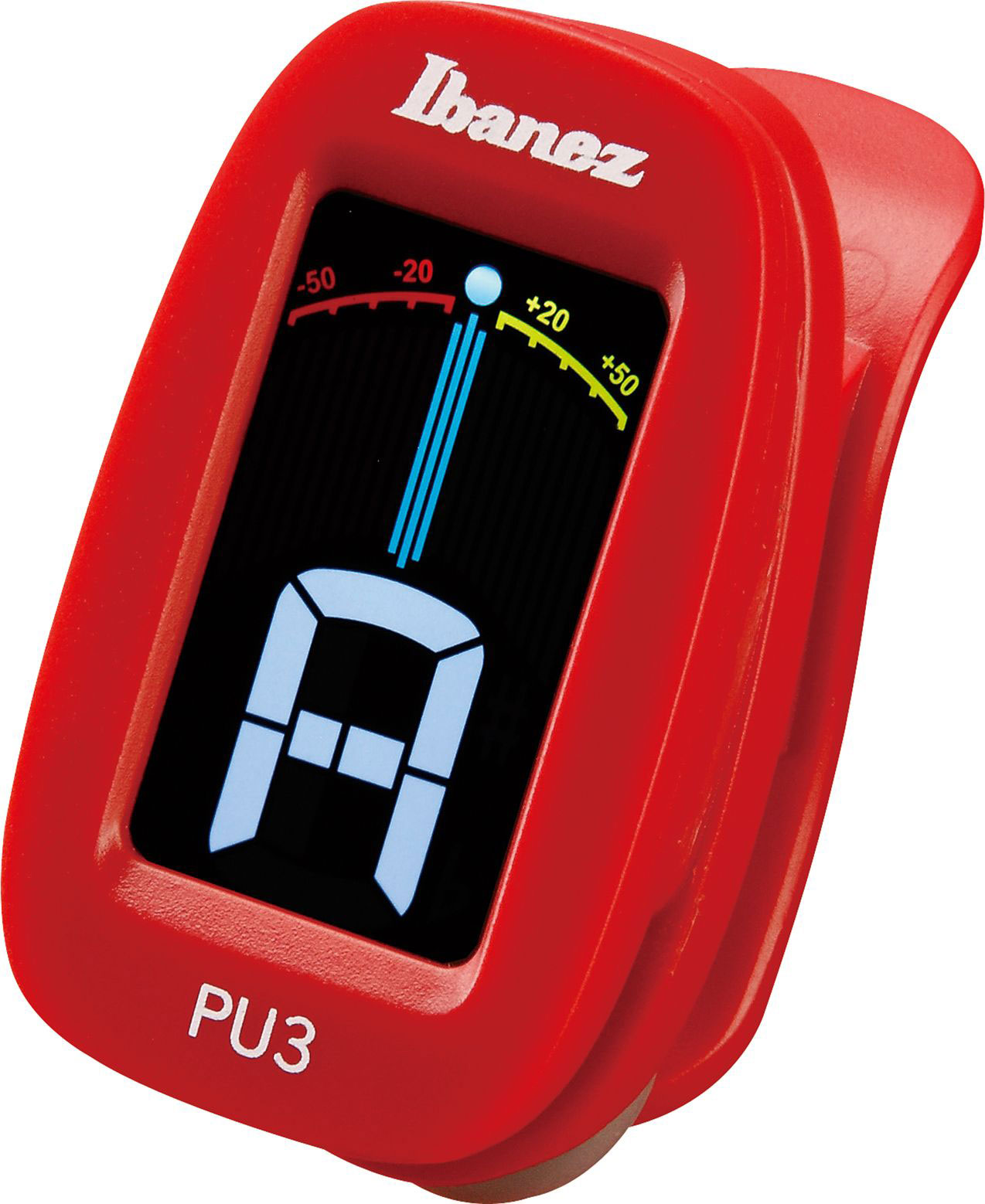 Ibanez Clip Chromatic Tuner Tuners Pu3-rd Red