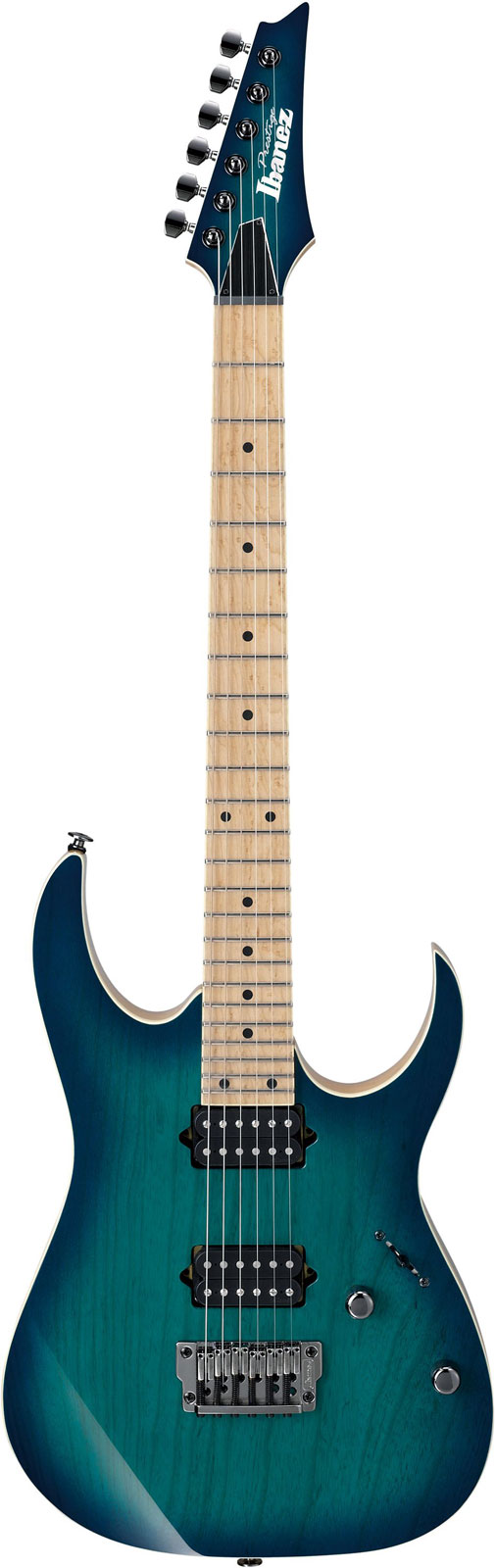 IBANEZ Rg652Ahmfx-Ngb Nebula Green Burst Prestige