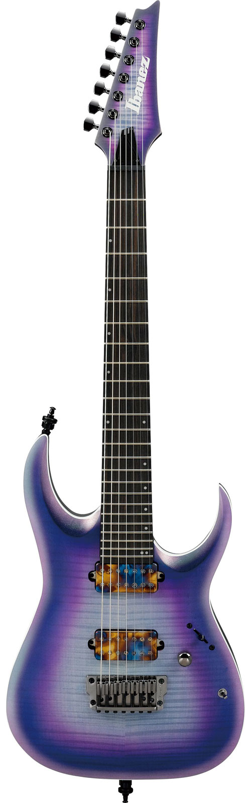Ibanez Axion Label Rga71al-iaf Indigo Aurora Burst Flat