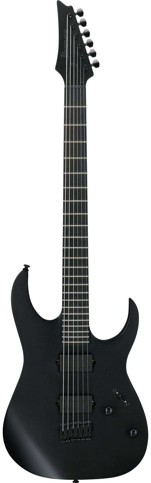 IBANEZ Rgrtbb21-Bkf Black Flat Rgrt Iron Label