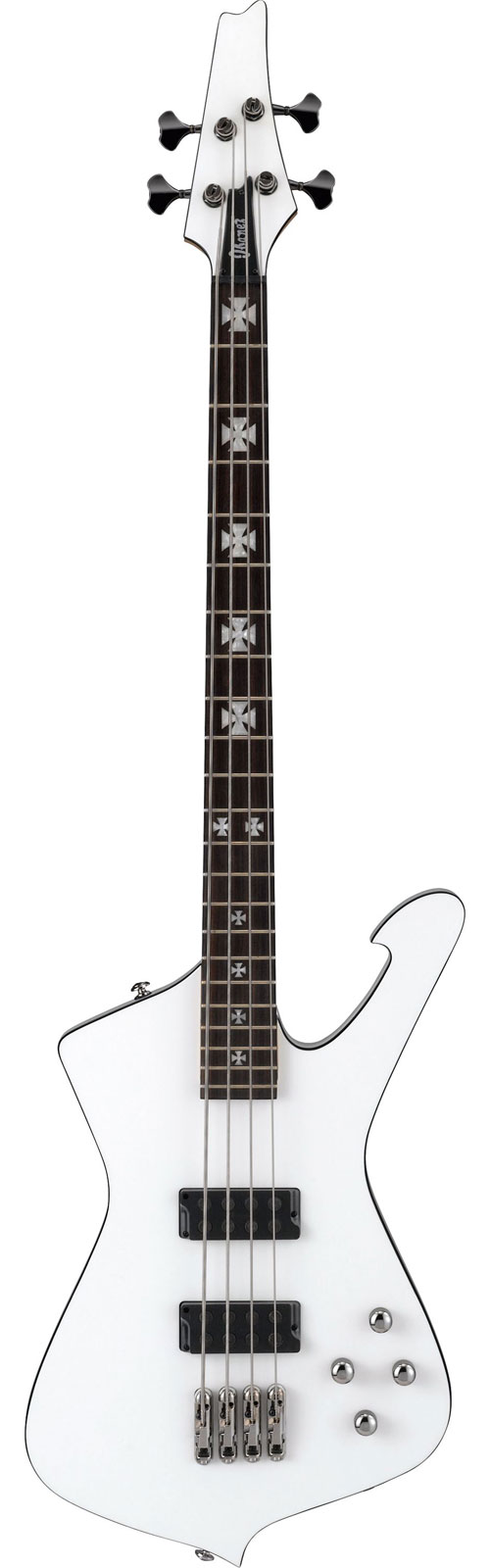 IBANEZ Sdb3-Pw Pearl White Signature Sharlee D'Angelo 